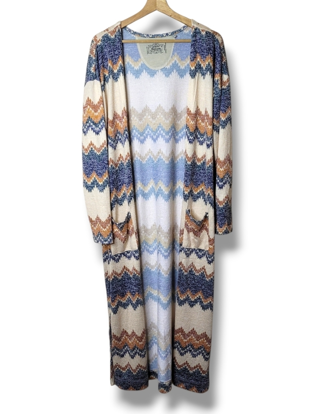 Panhandle Cardigan Duster Pockets Size L/XL